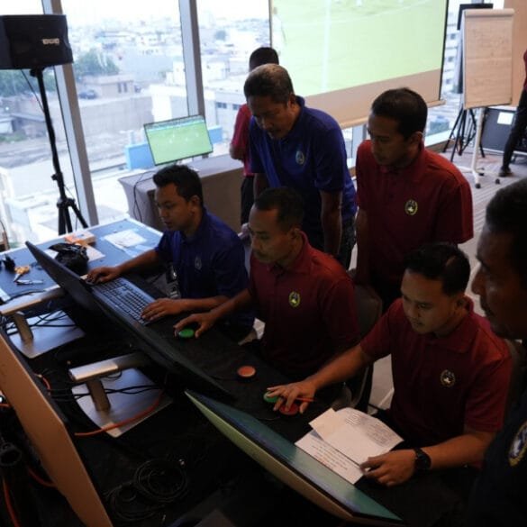 Puluhan Wasit Liga 2 dan Liga 3 Ikuti Training VAR dan AVAR