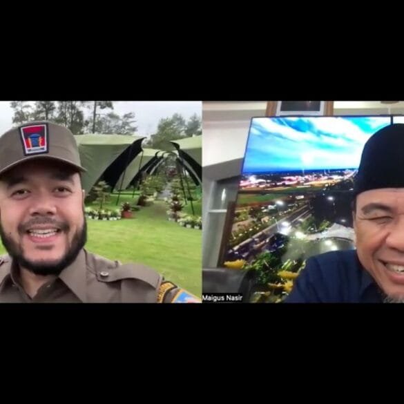 Ikuti Retreat, Fadly Amran Pantau Perkembangan Kota Padang Lewat Zoom Meeting
