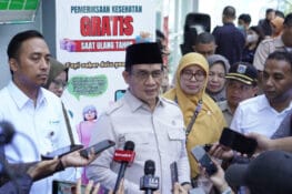 Wamenag Ajak Masyarakat Manfaatkan Cek Kesehatan Gratis