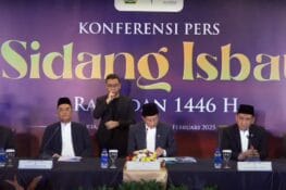 Sah! Pemerintah Tetapkan 1 Ramadan 1446 H Jatuh pada Sabtu, 1 Maret 2025