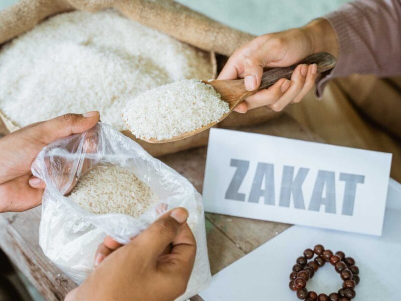 ilustrasi zakat fitrah