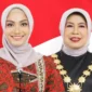 Bupati Dharmasraya Annisa Suci Ramadhani dan Wakil Bupati Leli Arni.