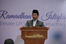 Di depan Ribuan Jamaah Tarawih Istiqlal, Menag Jelaskan Keutamaan Niat Puasa