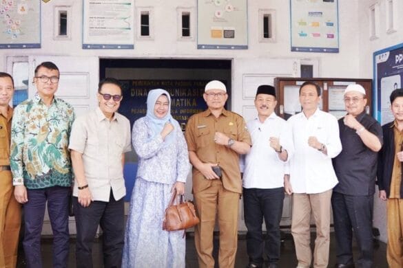 Implemenrasi SPBE, Komisi I DPRD Sumbar Sambangi Diskominfo Padang Panjang