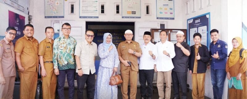 Implemenrasi SPBE, Komisi I DPRD Sumbar Sambangi Diskominfo Padang Panjang