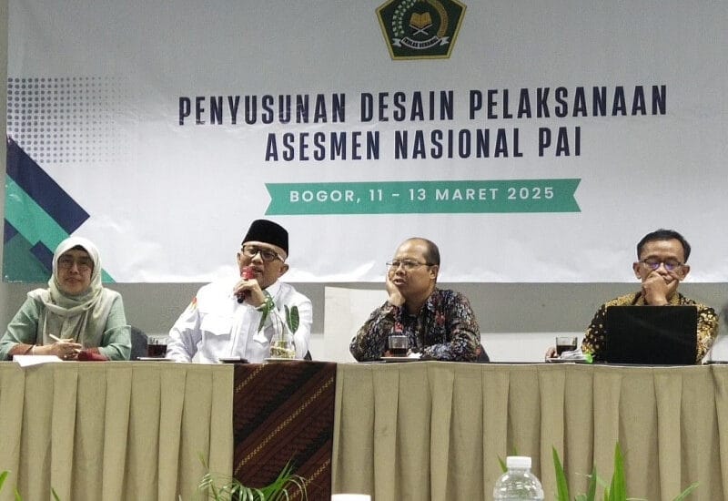 Kemenag Susun Desain Operasional Asesmen Nasional Kompetensi Keagamaan Siswa
Kemenag Susun Desain Operasional Asesmen Nasional Kompetensi Keagamaan Siswa