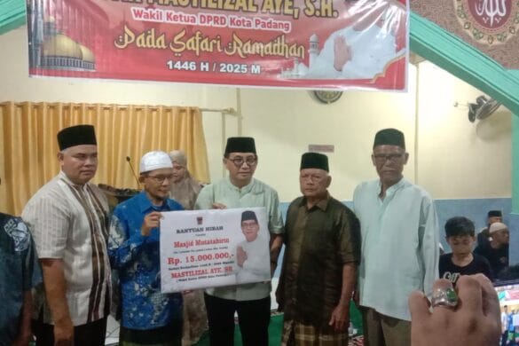 Mastilizal Aye Kunjungi Masjid Mutathahirin dalam Safari Ramadan