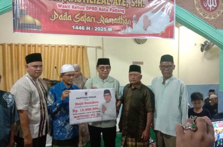 Nostalgia di Masjid Mutathahirin, Mastilizal Aye Ajak Warga Cubadak Air Nostalgia di Masjid Mutathahirin, Mastilizal Aye Ajak Warga Cubadak Air Tetap Saiyo Sakato