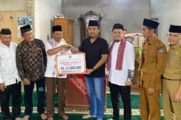 Masjid Bersejarah Tempat Singgah Pemimpin PDRI Dapat Bantuan Rehabilitasi dari Wagub Vasko Ruseimy