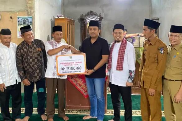 Masjid Bersejarah Tempat Singgah Pemimpin PDRI Dapat Bantuan Rehabilitasi dari Wagub Vasko Ruseimy