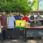 PT Pupuk Indonesia Wilayah Sumbar menggelar operasi pangan murah di kantor PT Pupuk Indonesia, di Jalan Haji Agus Salim, Sawahan, Kecamatan Padang Timur, Kota Padang.