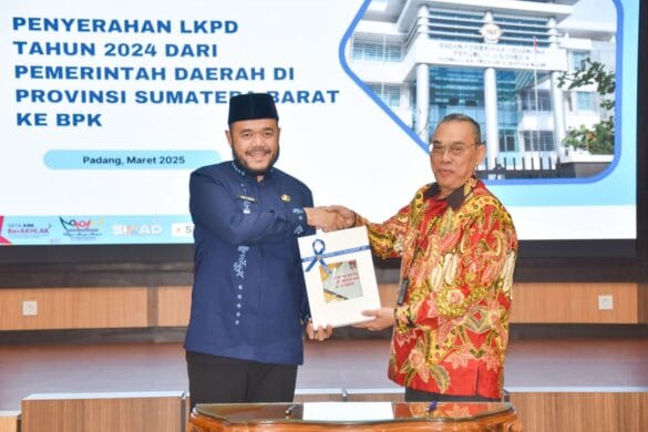 Pemko Padang Serahkan LKPD 2024 ke BPK, Optimis Raih Opini WTP