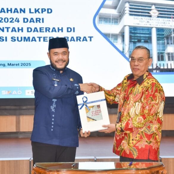 Pemko Padang Serahkan LKPD 2024 ke BPK, Optimis Raih Opini WTP
