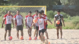 Timnas Sepak Bola Pantai Indonesia Siapkan Strategi Maksimal