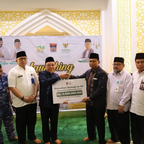 Baznas Padang Salurkan 30.000 Paket Sembako Lewat Program Ramadan Berbagi XV