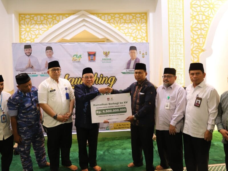 Wawako Padang: Program Ramadan Berbagi BAZNAS Ringankan Beban Warga