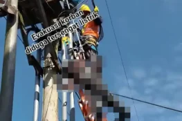Diduga Hendak Curi Kabel, Seorang Pria Tewas Tersetrum