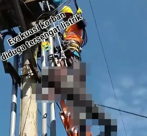 Diduga Hendak Curi Kabel, Seorang Pria Tewas Tersetrum