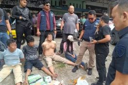 BNNP Sumbar Amankan 4 Terduga Kurir Sabu di Payakumbuh
