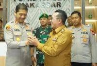 Bupati Eka Putra dan Forkopimda Kunker ke Polrestabes Makassar
