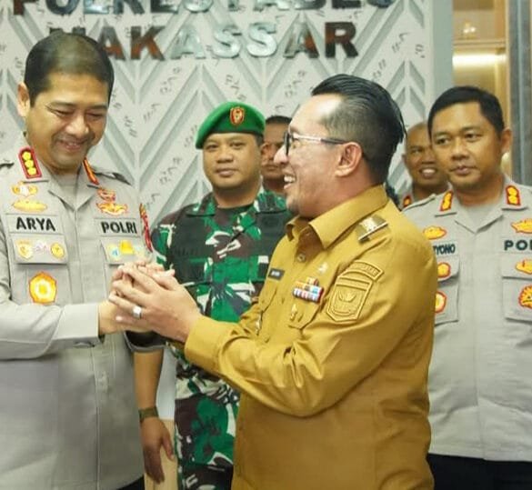 Bupati Eka Putra dan Forkopimda Kunker ke Polrestabes Makassar