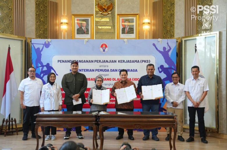 Dukungan Penuh Pemerintah kepada PSSI, Erick Thohir: Terima Kasih Dukungan Ini untuk Meraih Prestasi Timnas