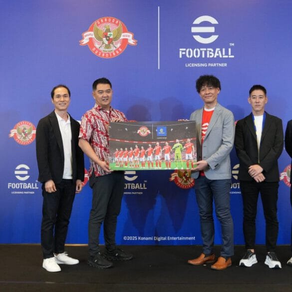 KONAMI dan PSSI melalui PT GSI Umumkan Kemitraan Lisensi