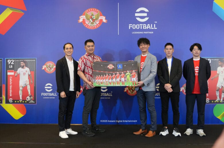 KONAMI dan PSSI melalui PT GSI Umumkan Kemitraan Lisensi