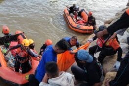 Korban Hanyut di Sungai Batang Kandis Ditemukan Meninggal Dunia