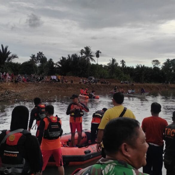 Sungai Batang Kandis Lubuk Buaya Telan Bocah 10 Tahun