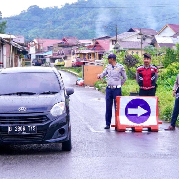 Uji Coba Sistem Satu Arah di Padang Panjang Sukses Kendalikan Arus Lalu Lintas