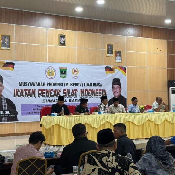 Vasko Ruseimy Pimpin IPSI Sumbar, Eviyandri Dorong Kebangkitan Pencak Silat Minang