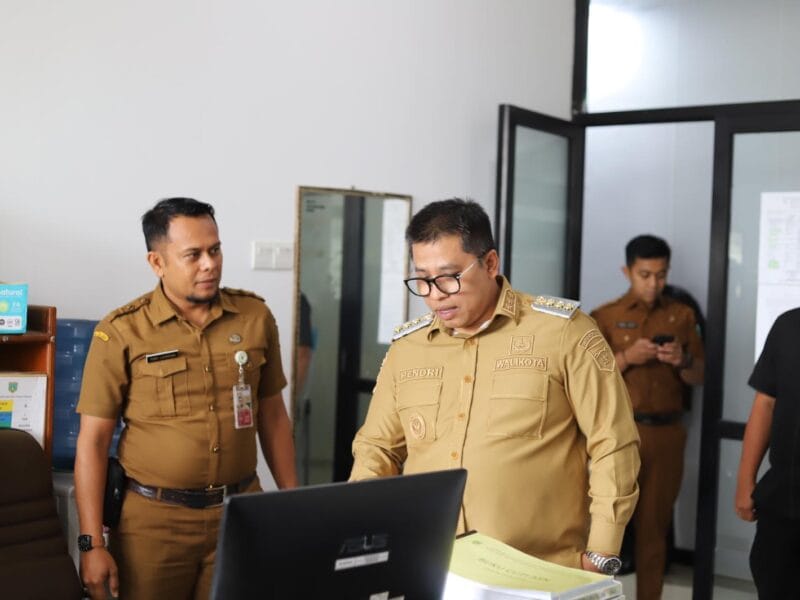 Wako Hendri Arnis Sidak ke Instansi