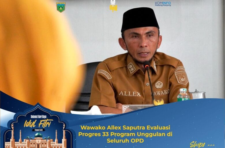 Wawako Allex Saputra Evaluasi 33 Program Unggulan Wawako Allex Saputra Evaluasi 33 Program Unggulan