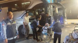 
Gelombang I Tuntas di Madinah, Gelombang II Dimulai di Jeddah dengan Kedatangan 14 Kloter
