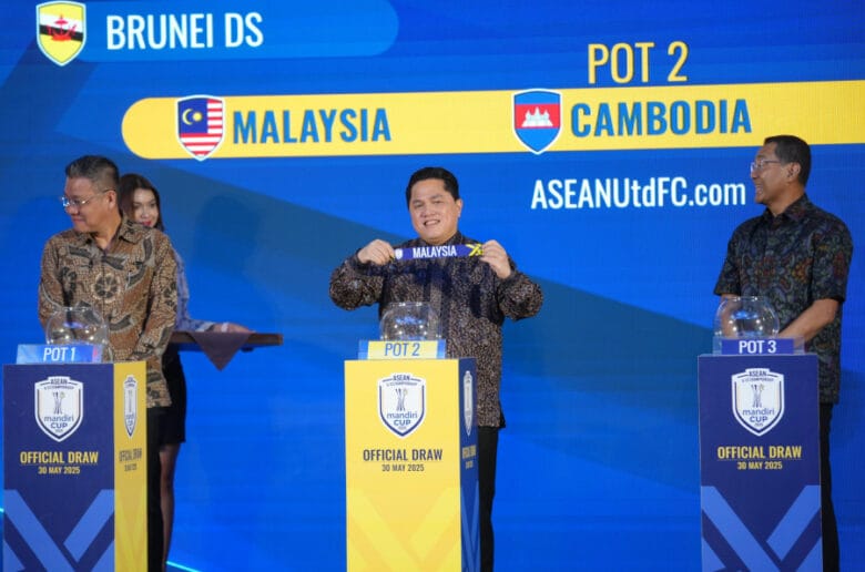 Hasil Drawing ASEAN U-23 Championship Mandiri Cup 2025. Erick Thohir: Sudah Kangen Kita Ketemu Malaysia