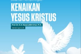 Kenaikan Yesus Kristus, Menag Ajak Umat Kristiani Bersama Membangun Bangsa