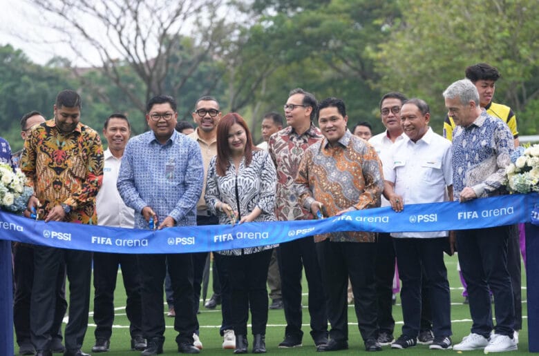 Launching FIFA Arena, Erick Thohir Bangga Indonesia Jadi Pionir Program Launching FIFA Arena, Erick Thohir Bangga Indonesia Jadi Pionir Program Football for Schools
