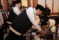 Lepas Jemaah Haji Kloter Perdana, Menag: Jaga Niat dan Kesehatan