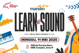 Mandiri Learn & Sound Tersaji di Official Garuda Store & Garuda Cafe Akhir Pekan ini