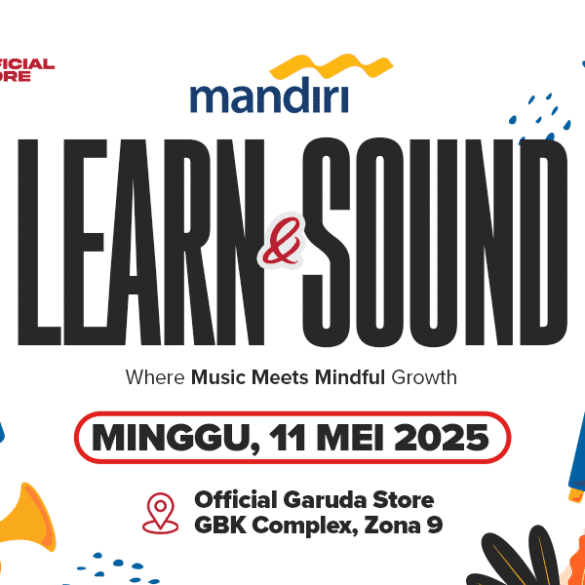 Mandiri Learn & Sound Tersaji di Official Garuda Store & Garuda Cafe Akhir Pekan ini