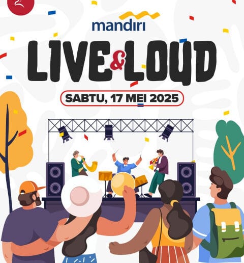 Mandiri Live & Loud Akan Meriahkan Official Garuda Store & Garuda Cafe di Akhir Pekan Ini