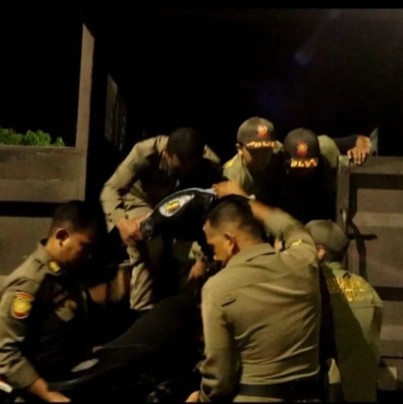 Operasi Penertiban Balap Liar di Air Pacah, Tiga Motor Diamankan