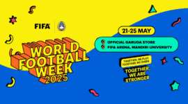 PSSI Menggelar FIFA World Football Week 2025 di Official Garuda Store dan FIFA Arena Mandiri University