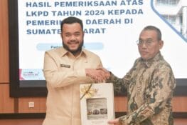 Pemko Padang Raih Predikat WTP ke-12 dari BPK