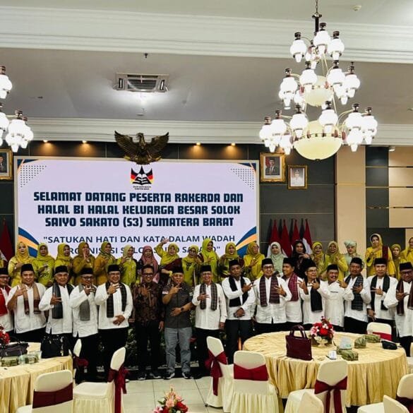 Perantau Solok Saiyo Sakato Gelar Rakerda dan Halal Bihalal