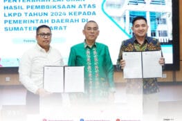 Sembilan Kali Berturut-turut, Padang Panjang Raih Predikat WTP