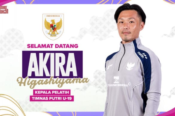 Akira Higashiyama Jadi Pelatih Timnas Putri U-19 Indonesia
