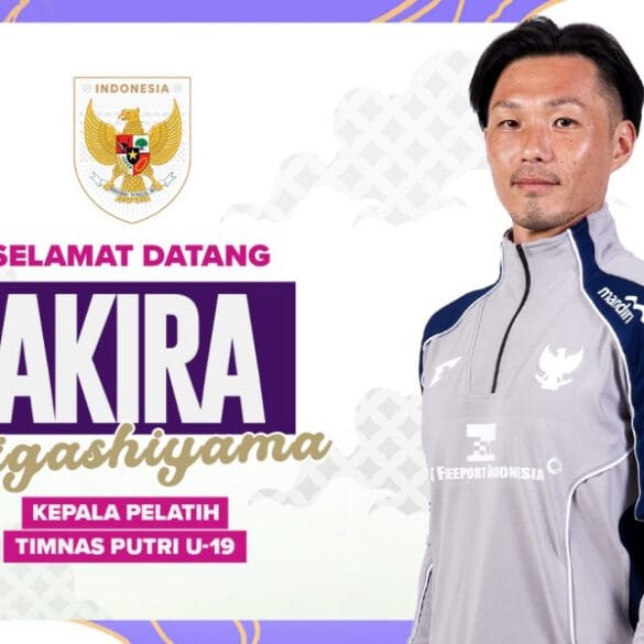 Akira Higashiyama Jadi Pelatih Timnas Putri U-19 Indonesia