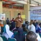 Bank Nagari Sosialisasikan KUR dan Simamak ke Pedagang Pasar Raya